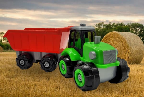 TRAKTOR til AFMONTERING trailerværktøj SKRUET stort sæt