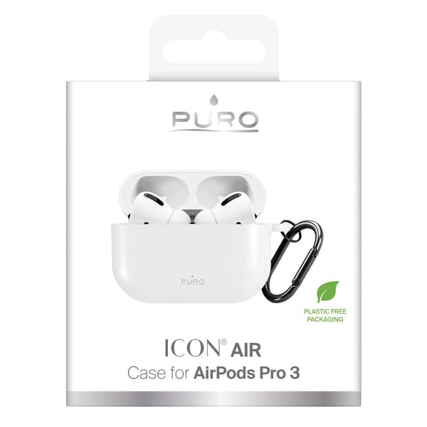 Silikone-etui til Airpods Pro 3 - Hvid