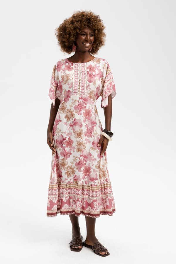 Marta Antique Pink 50 -mekko