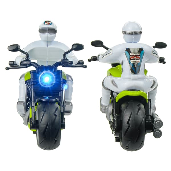 MOTORCYKELmodel LEGETØJSMOTOR effekter LYS LYDE drev