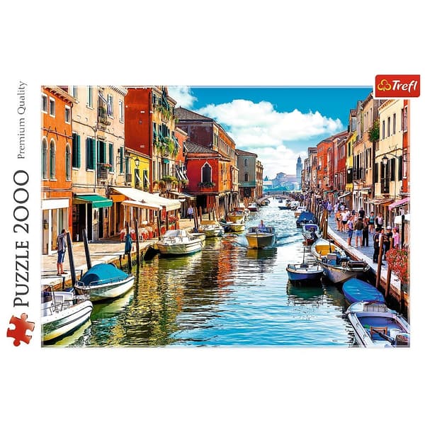2000 brikkers puslespil Murano Island Venedig