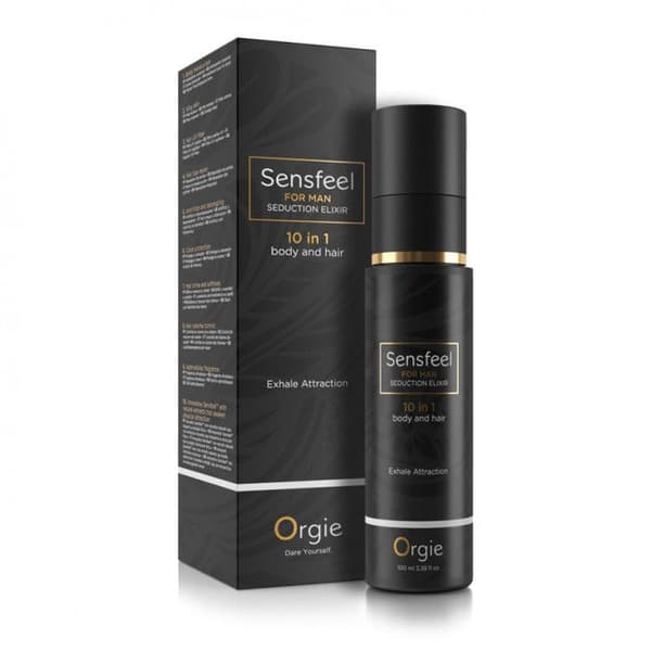 Sensfeel For Man Seduction Elixir 10 i 1 för kropp och hår 100ml