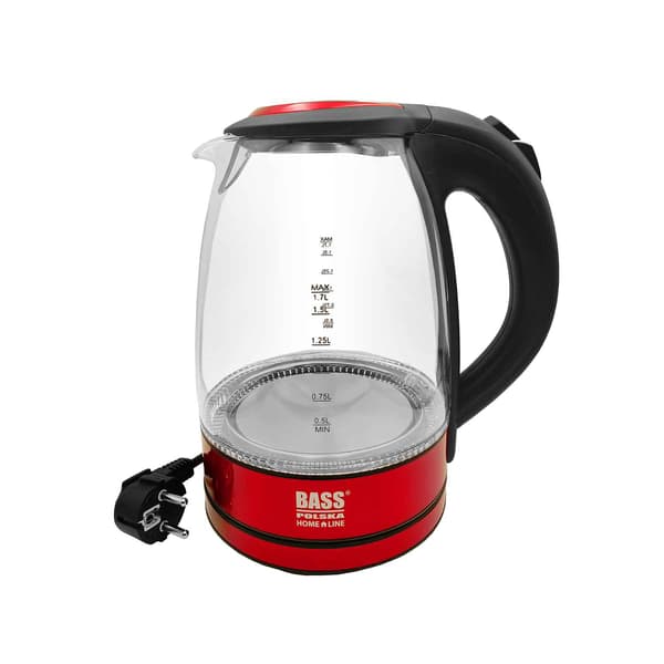 Vedenkeitin LED-taustavalolla, 1,7 l