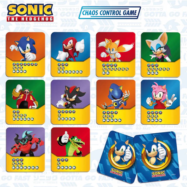LISCIANI GIOCHI Sonic Chaos Control brætspil