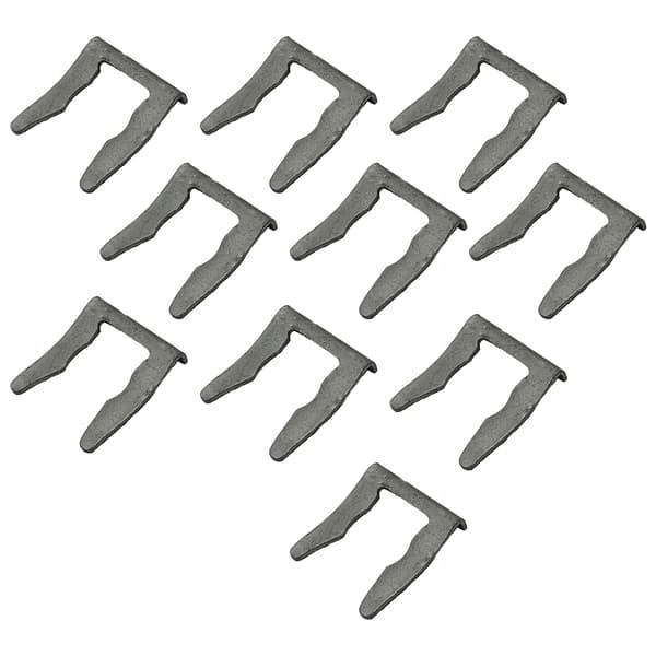 10x Hammer-in monteringsklips til fleksible bremseslanger