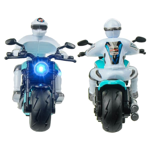 MOTORCYKELmodel LEGETØJSMOTOR effekter LYS LYDE drev