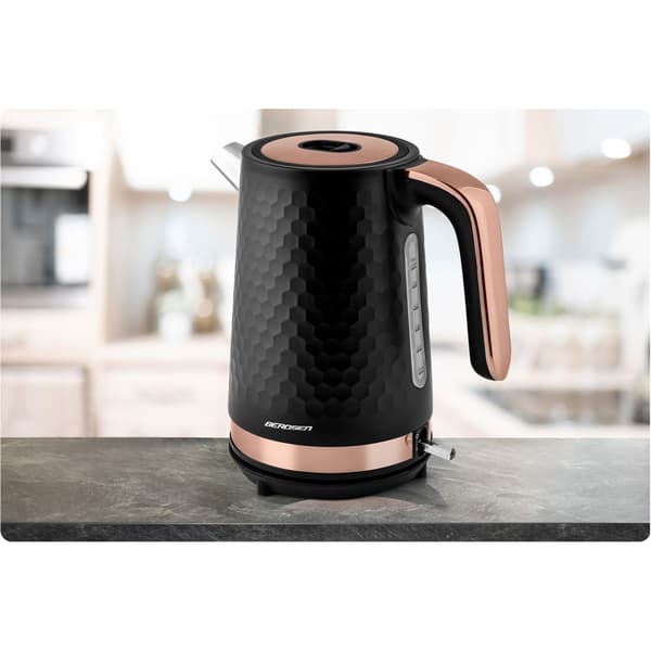 Berdsen BD-705 1,7l elkedel, sort og kobber