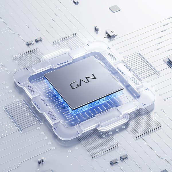 GaN A30EUL 30W USB-A USB-C Vægoplader - Hvid