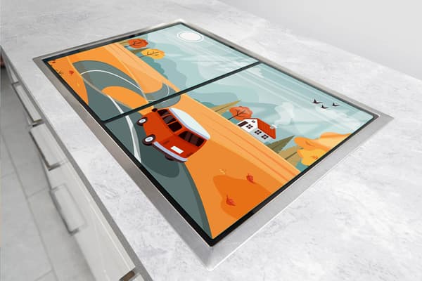 LASINEN SUOJALEVY LIEDELLE 70x52 AUTO