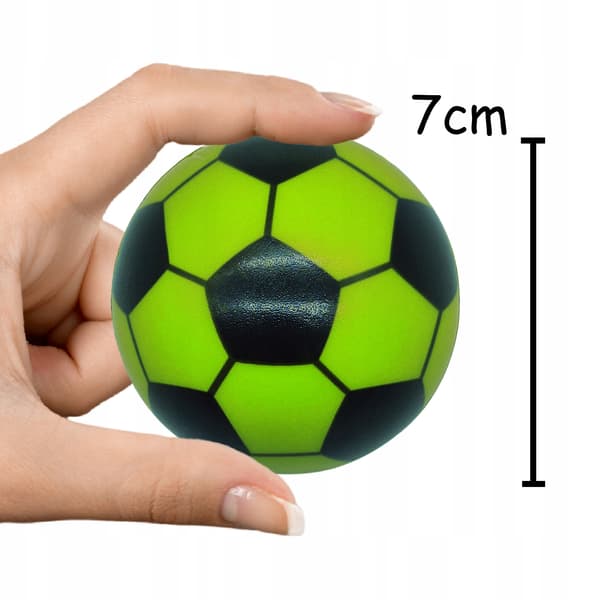 Fodbold blød og afslappnende anti-stress bold 7 cm
