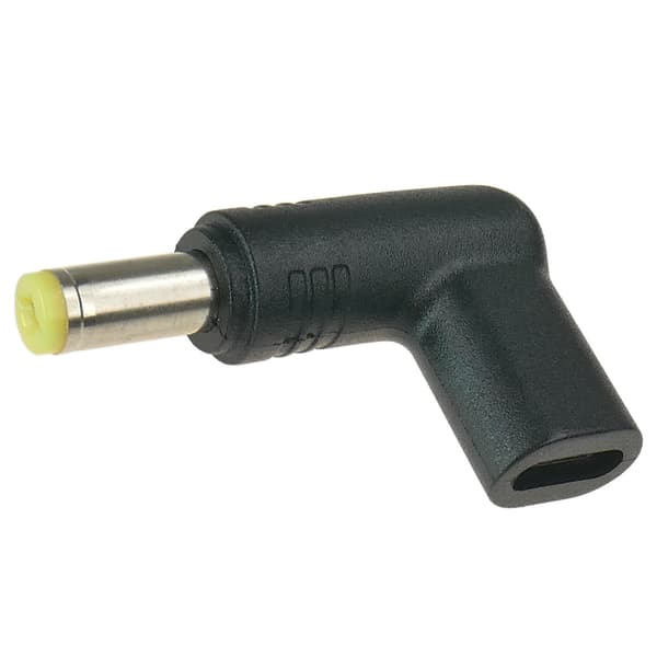 USB-C-adapter til strømforsyning af bærbar computer med 5,5x1,7 mm stik