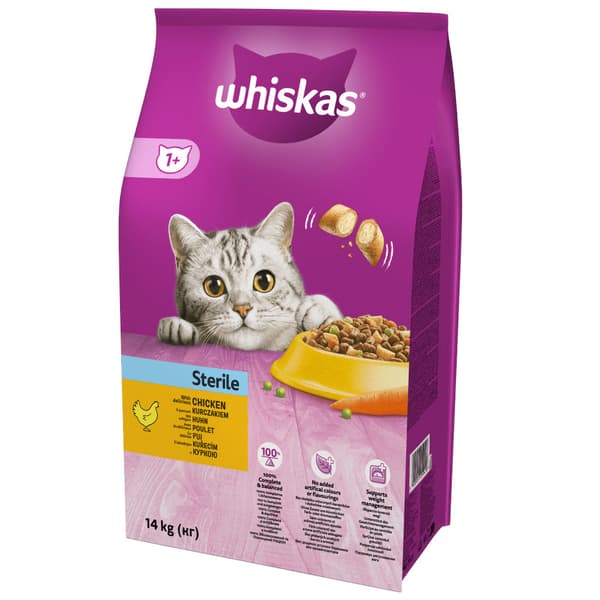 WHISKAS Steril 14 kg