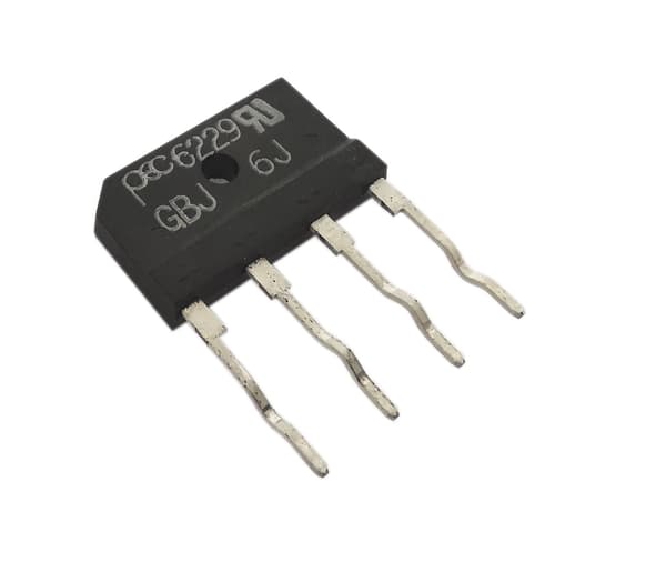 Plattbrygga GBJ6J 6A 600V
