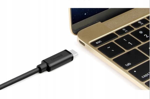 Unitek C14068BK USB-A 2.0 - USB-C USB-kabel, 2m