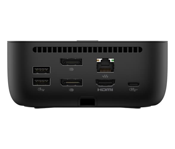 HP USB-C Dock G6 (9X3V1UT) Dockingstation, Sort