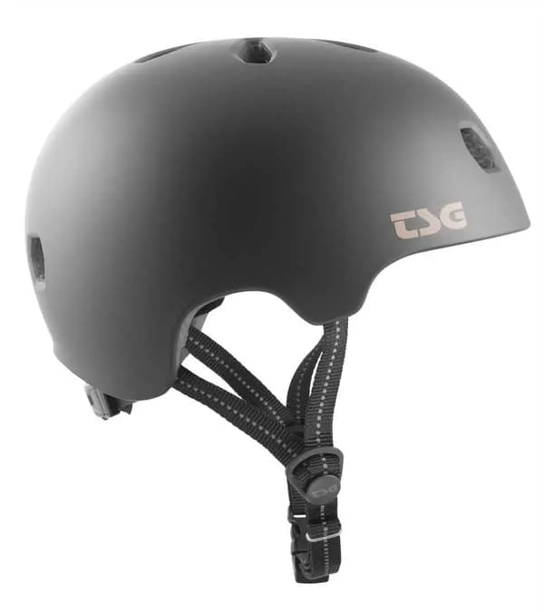 TSG Meta Solid kask luistin | Satiinimusta L/XL