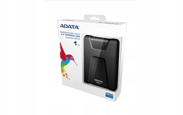 ADATA HD650 1TB 2.5 USB 3.1 svart