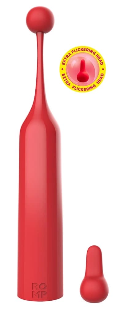 ROMP Mini Vibrator Med To Forskellige Pop Tips