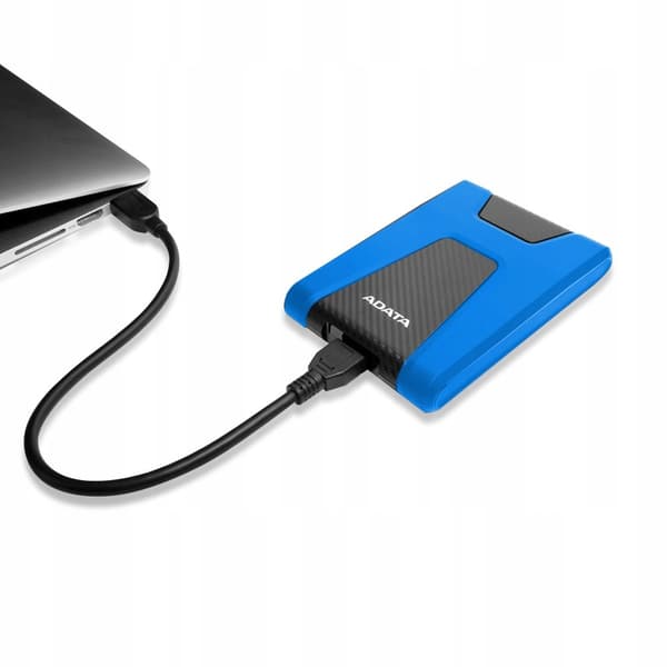 ADATA DashDrive Durable HD650 1TB 2,5'' USB 3.1 Blå Ekstern Harddisk