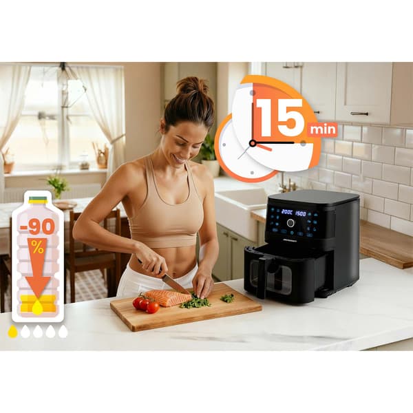 Airfryer Berdsen BD-661 svart