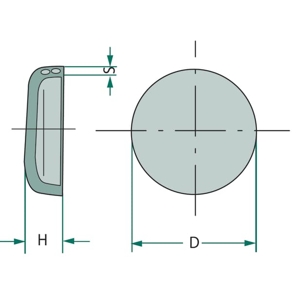 Motorplugg 25,7 mm John Deere N102039