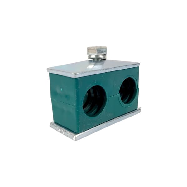 Kaksoispidike 18 mm:n hydrauliputkille