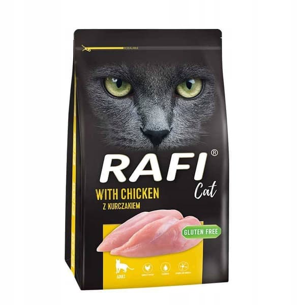 Torrfoder för katter Dolina Noteci Rafi Katt 2x7 kg kyckling