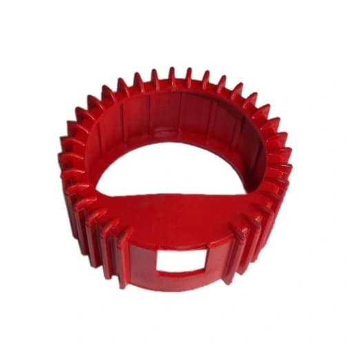 Gummibeskytter til manometer, diameter 63 mm, RØD