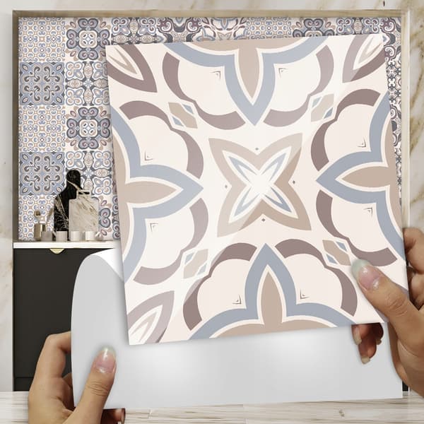Självhäftande PVC-patchwork-paneler, set om 10 tapeter 20x20cm