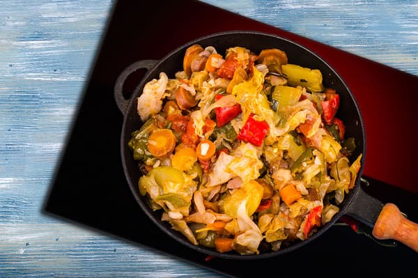 Glasskydd för spishäll 80x52 Chilli