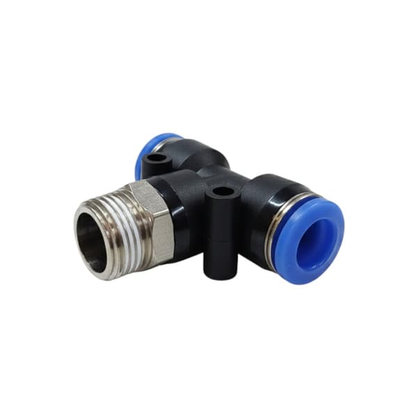 T-stykke med TEKALAN 1/8" gevind til fi8