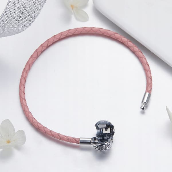 Pandora Modulær Læderarmbånd S925 18cm