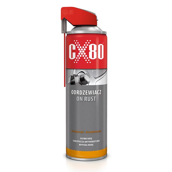 CX80 ON RUST rustfjernerspray til metalskruer med applikator 500ml
