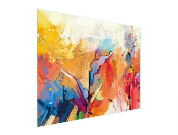 GLAS SKÆREBRÆT 52x40 FARVE