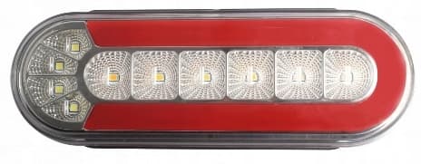 LILLE LED-KOMBINATIONSLAMPE NEON DYNAMISK BAGBLYS 12V 24V
