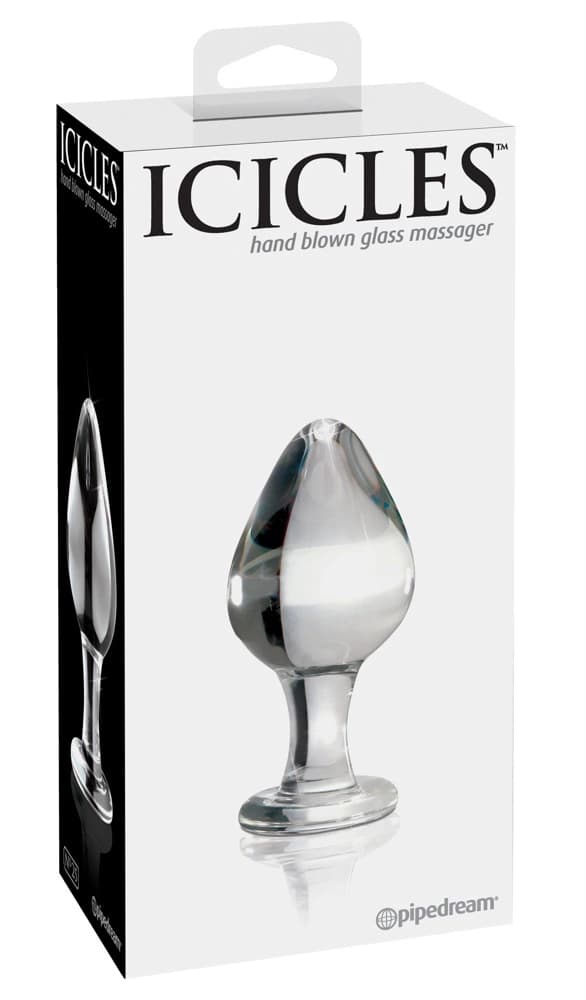 Icicles eksklusiv glasprop perfekt til massage