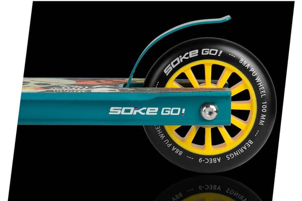 SOKE GO! Trick Scooter Gul och Blå