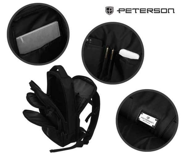 PTN Rygsæk PTY-05-8368 Sort