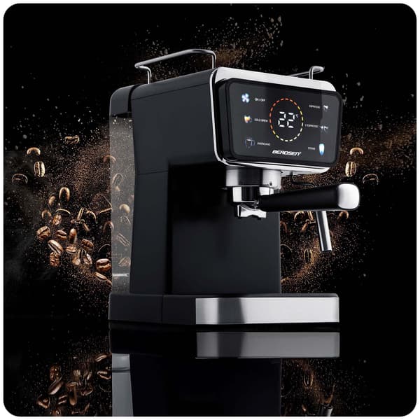 Berdsen BD-771 20 bar espressomaskine, sort
