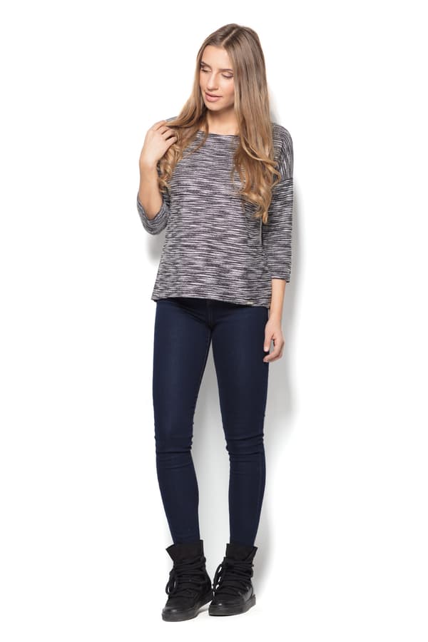 K304 bluse grå størrelse XL
