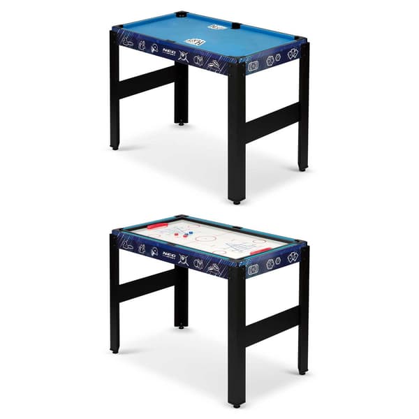 12-i-1 multi-spilbord 106x59x90 cm NS-801 sort