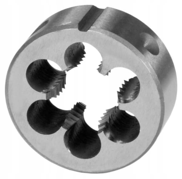 Bakkerne m 8/1,25 mm gevindmeter.