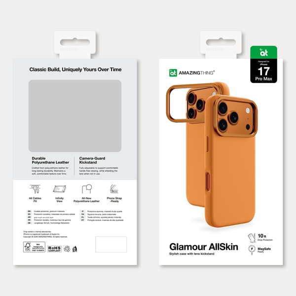 iPhone 17 Pro Glamour Cover - Orange