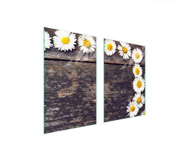 GLASSKYDDSPLÅT FÖR KÖK 65x52 TRÄ