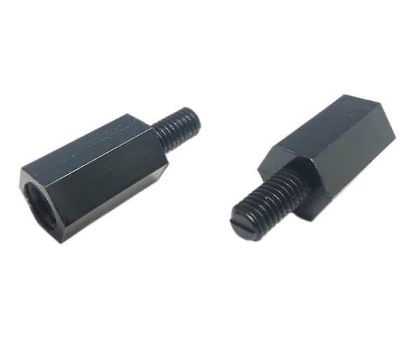 Muffe 10mm M3 plast med/i 10 dele