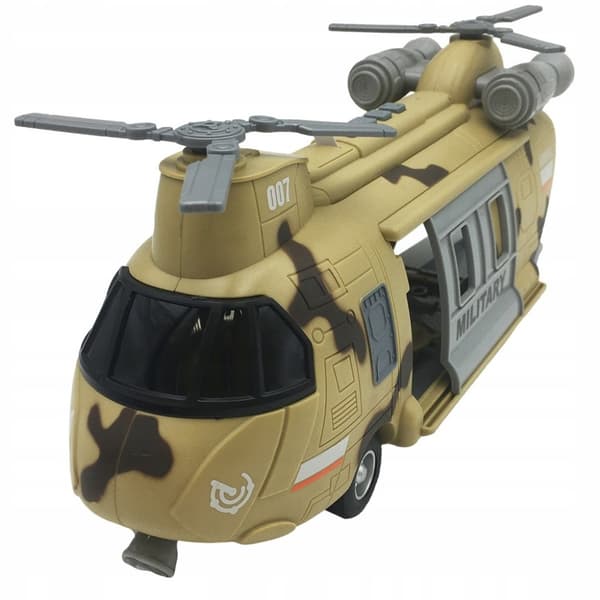 MILITÆR TRANSPORT HELIKOPTER spil LYS LYDE