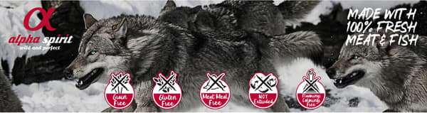 Alpha Spirit komplett hundfoder vildfisk 12 kg