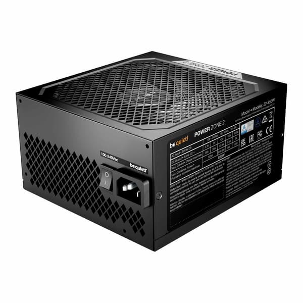 be quiet! virtalähde Power Zone 2 850W 140mm 80+Platinum aPFC