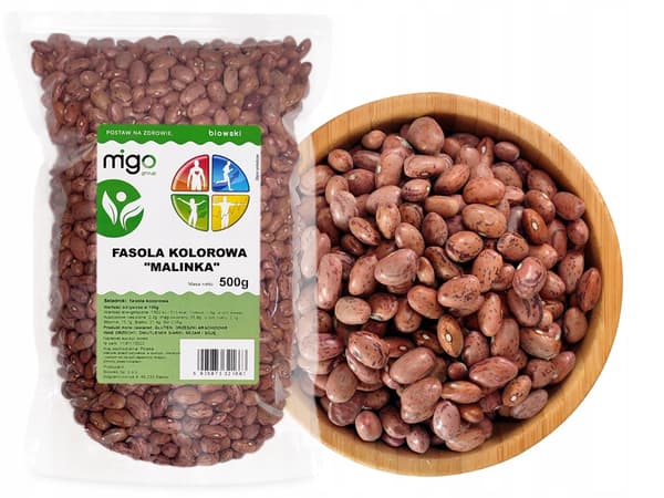 Farvede bønner "MALINKA" (500g) - MIGOgroup