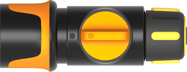 Fiskars Fibercomp Snabbkoppling med Ventil Sprinklerslangkoppling 9mm